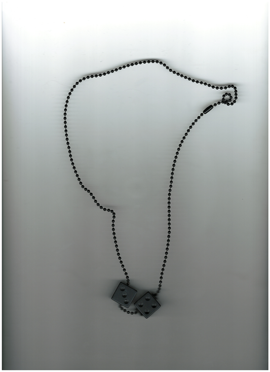 DICE CHAIN (ALL BLACK)